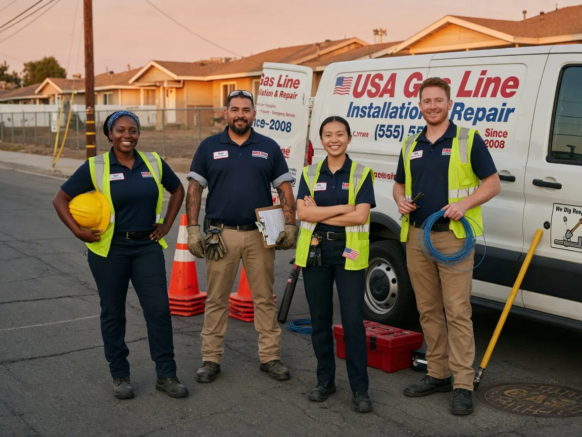 Gas Line Installation company in Berwick, IA